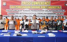 Sita Sabu 34 Kg, Irjen Iqbal: Narkoba Kami Sapu Bersih