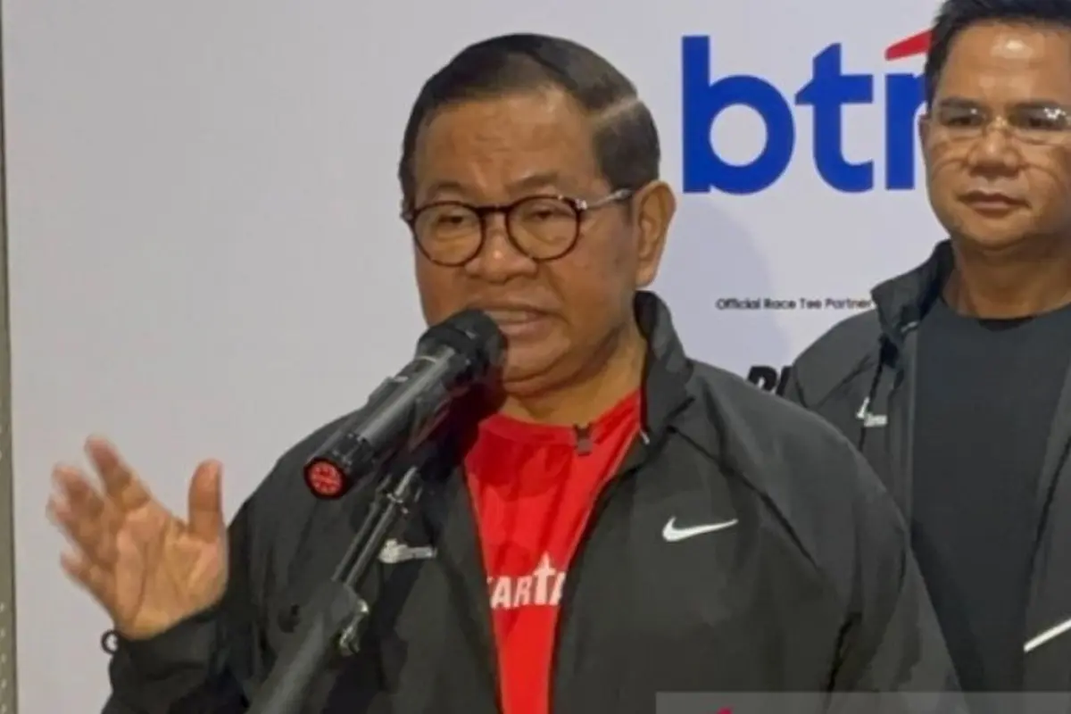 Gubernur DKI Jakarta Pramono Anung saat dijumpai di Jakarta, Kamis 11 Juni 2026.