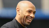 Legenda sepak bola Prancis, Thierry Henry. (AFP/Michael Owens)
