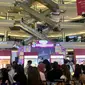 Sociolla gelar acara bertajuk "Where Beauty Meets Music" di hari jadi ke-8 mereka di Mall Kota Kasablanka, Jakarta Selatan, 22--26 Maret 2023. (Liputan6.com/Asnida Riani)