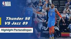 Russell Westbrook skor 23 sebagai Thunder mendapatkan kemenangan atas Jazz