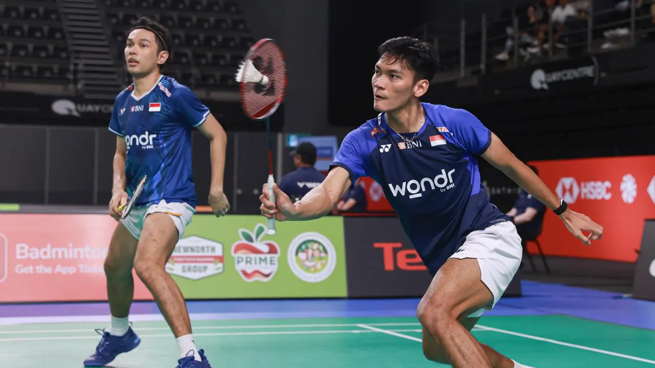 Fajar Alfian/Muhammad Shohibul Fikri - Australian Open 2025 - Bulu Tangkis