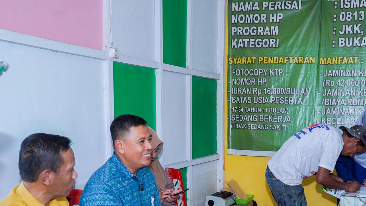Dirut BPJS Ketenagakerjaan Anggoro Eko Cahyo Kunjungan Kerja ke Gorontalo