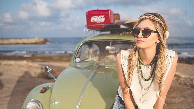 Ilustrasi budaya hippie