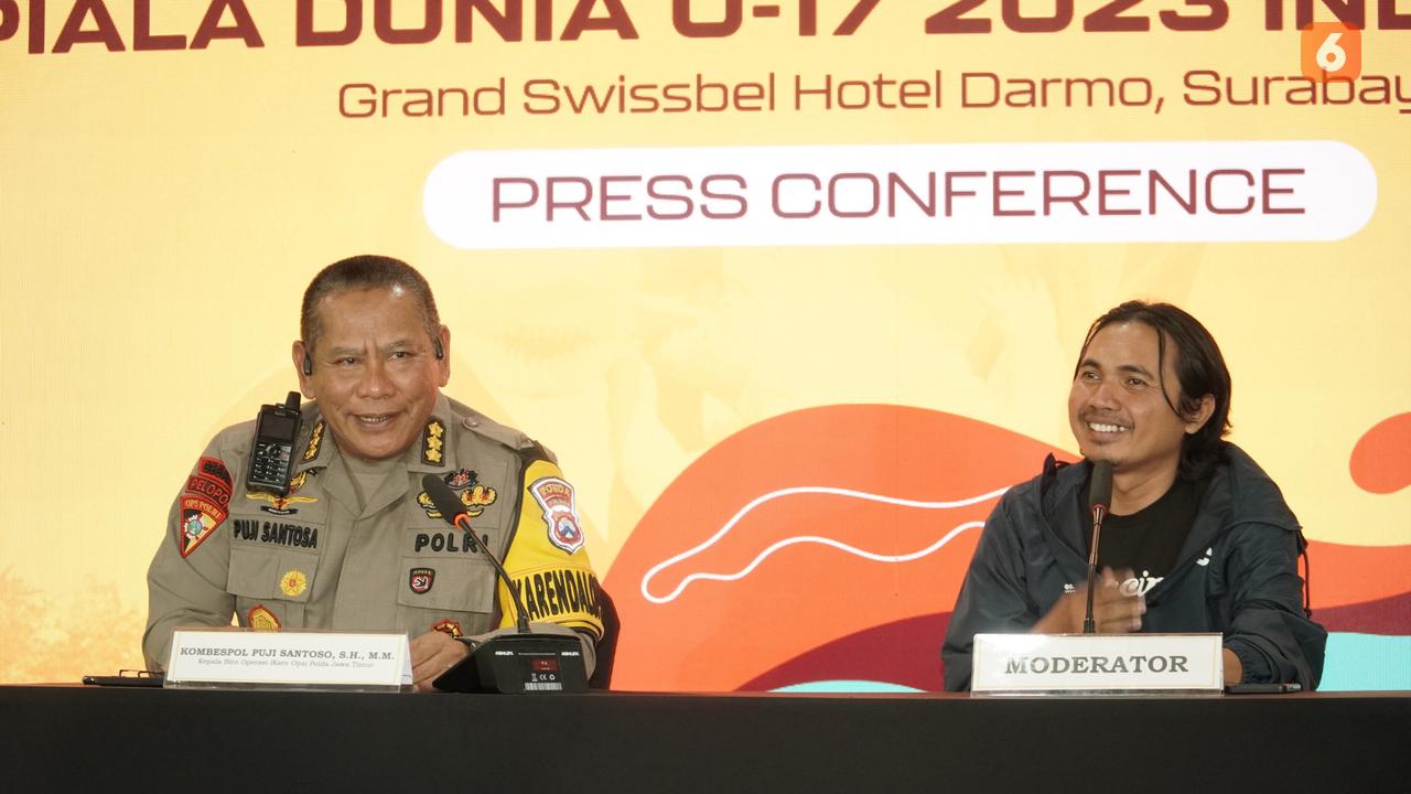 Polda Jatim Terapkan Pengamanan Ramah Anak di Piala Dunia U-17 2023