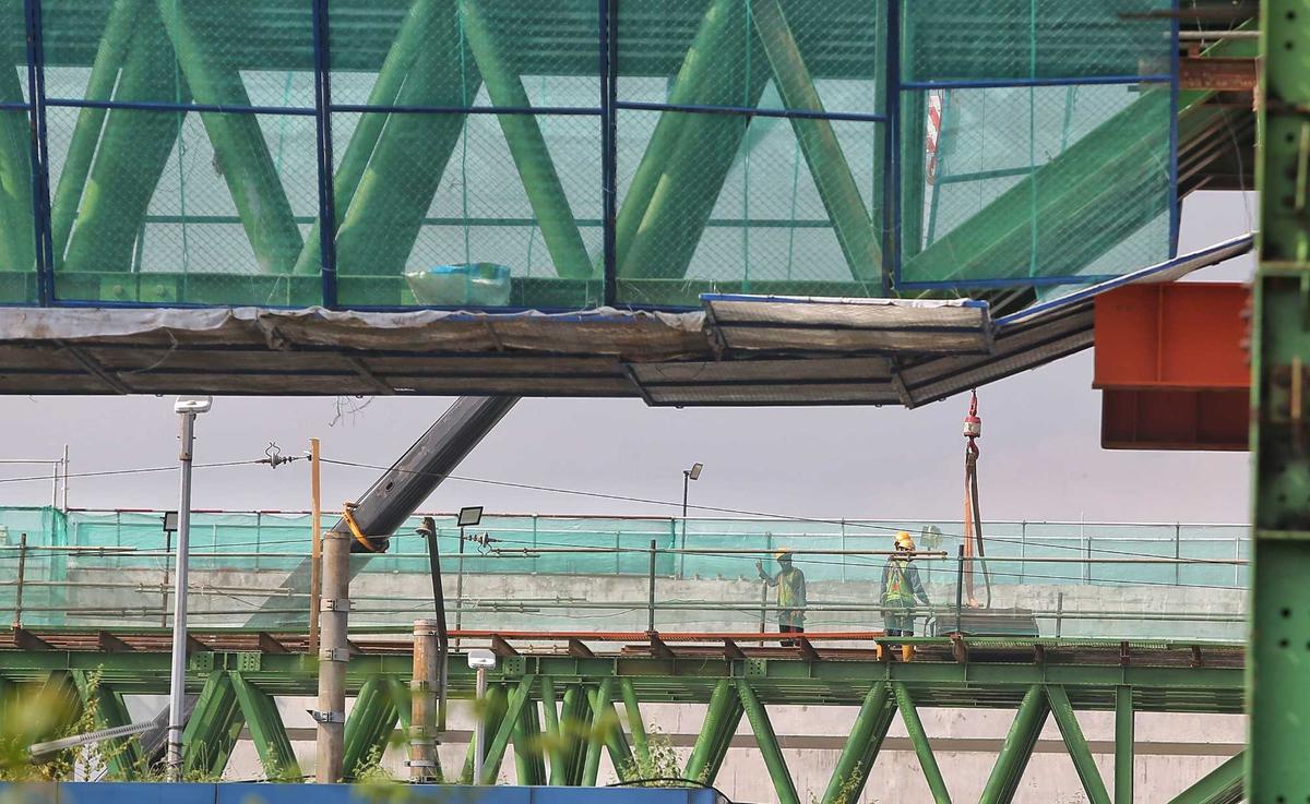 Proyek LRT Jakarta Fase 1B Velodrome&ndash;Manggarai