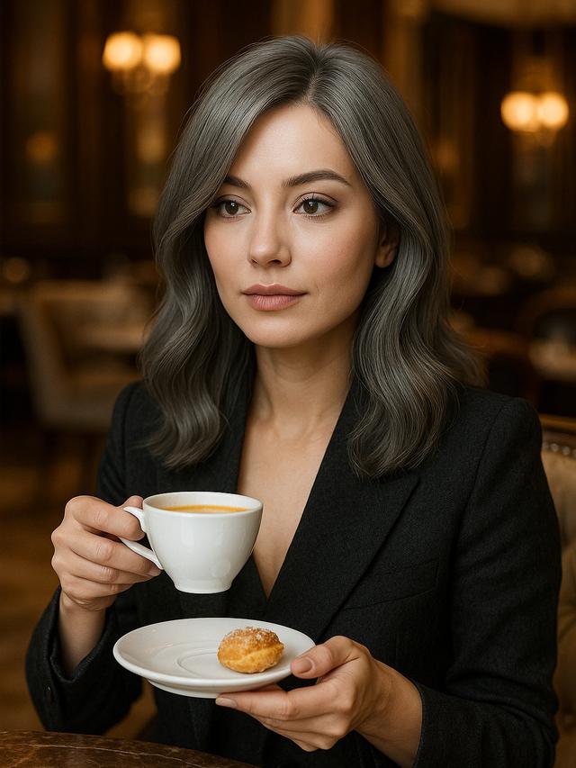 6 Tren Warna Rambut Ash Grey untuk Usia 40 Tahun ke Atas di 2025, Bisa