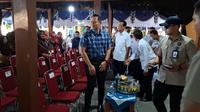 AHY Bicara Ponpes Al-Khoziny (Foto: Hendro Ary Wibowo/Liputan6.com)