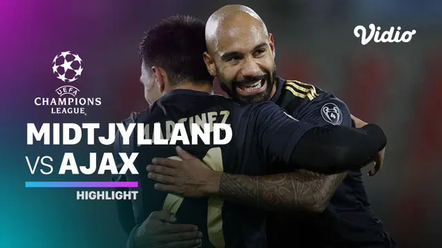 Berita video Ajax Amsterdam menang tipis di matchday 3 Liga Champions 2020/2021 melawan Midtjylland