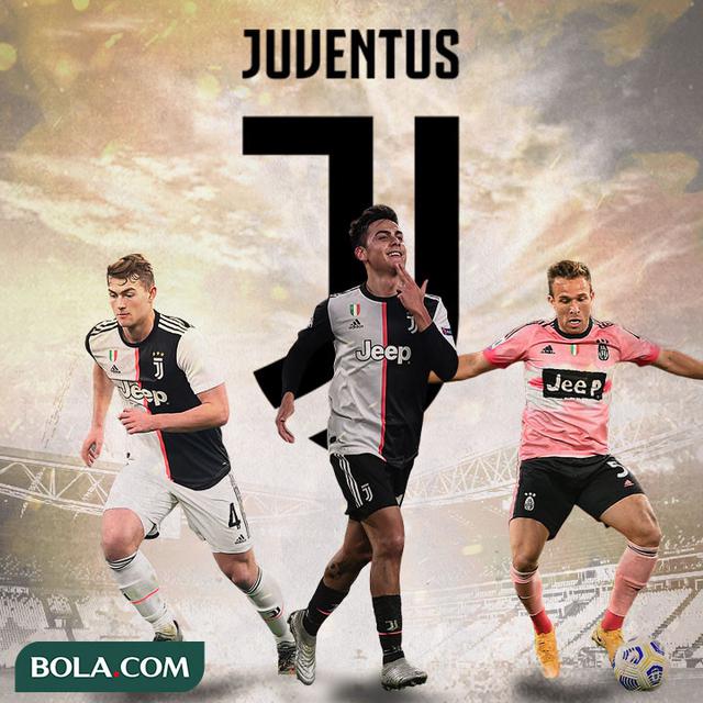 Juventus - Matthijs de Ligt, Paulo Dybala, Arthur Melo