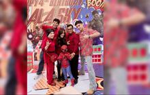 9 Momen Keseruan di Ulang Tahun Gala Sky ke-4, Tampil dengan Kostum Spider Man