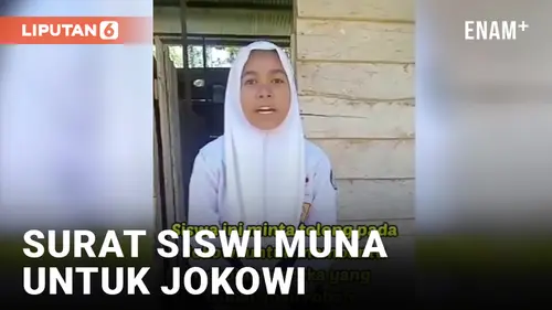 VIDEO: Berlantaikan Tanah dan Dimakan Rayap, Siswi SMP Minta Jokowi Perbaiki Sekolahnya