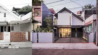 Kondisi DH House sebelum dan sesudah renovasi. (dok. DH House/Arsitag.com)