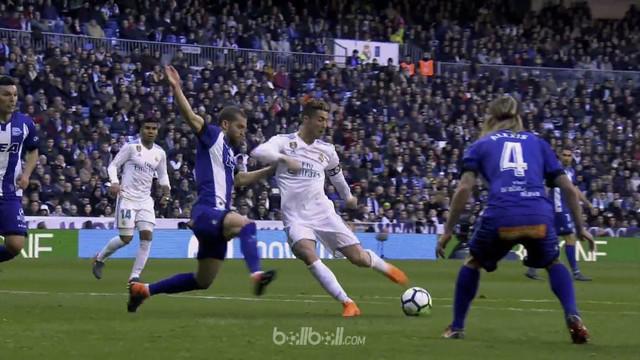 Tiga anggota trio BBC sama-sama menyumbang gol ketika Real Madrid melumat Alaves empat gol tanpa balas dalam lanjutan Liga Spanyol...