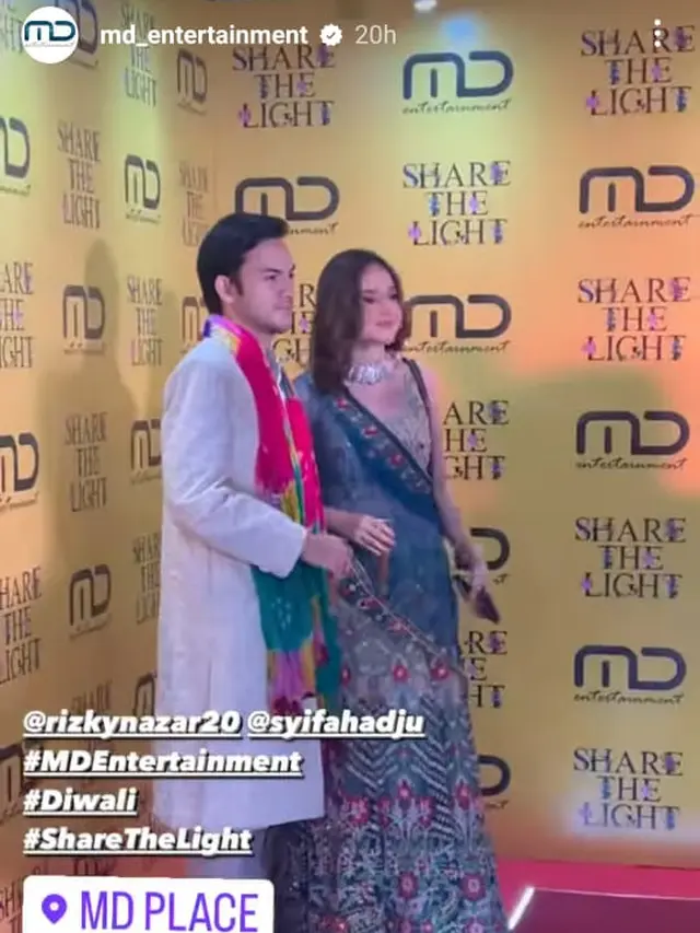 Rizky Nazar & Syifa Hadju