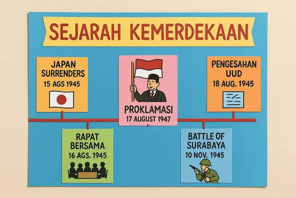 8 Ide Hiasan Dinding Kelas untuk 17 Agustus, Meriah dan Kreatif