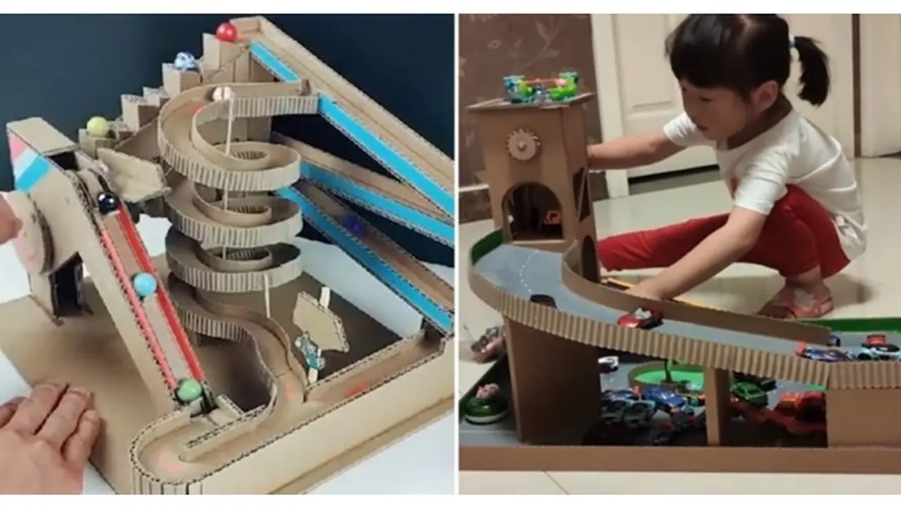 Agar Anak Terlepas dari Gadget, Ayah Ini Buat Berbagai Mainan 3D