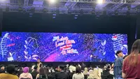 Acara fanmeet Han So Hee dengan judul "Xohee Loved Ones, You Are Sparkling Treasure to Me” di The Kasablanka, Jakarta Selatan, pada Sabtu (18/10/2025). (Aisyah Ichsani Maulida/Liputan6.com)