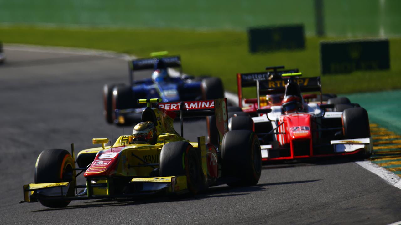 Pembalap Pertamina Campos Racing Sean Gelael (GP2 Media Service)