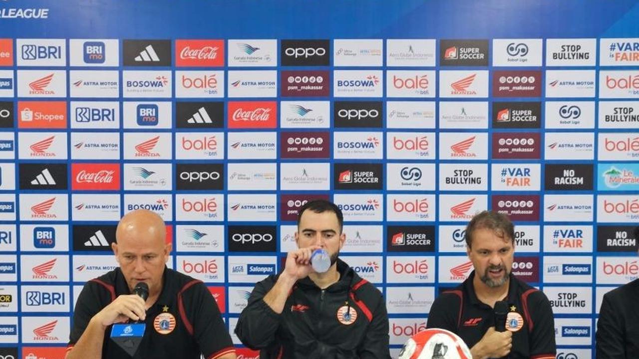 Trivia: Kekalahan Perdana Musim Ini! Mauricio Souza Persija Tetap Optimis Meski Takluk dari PSM