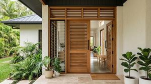 8 Ide Pintu dengan Kisi-Kisi untuk Rumah yang Membutuhkan Sirkulasi Udara, Solusi Sederhana untuk Rumah Pengap