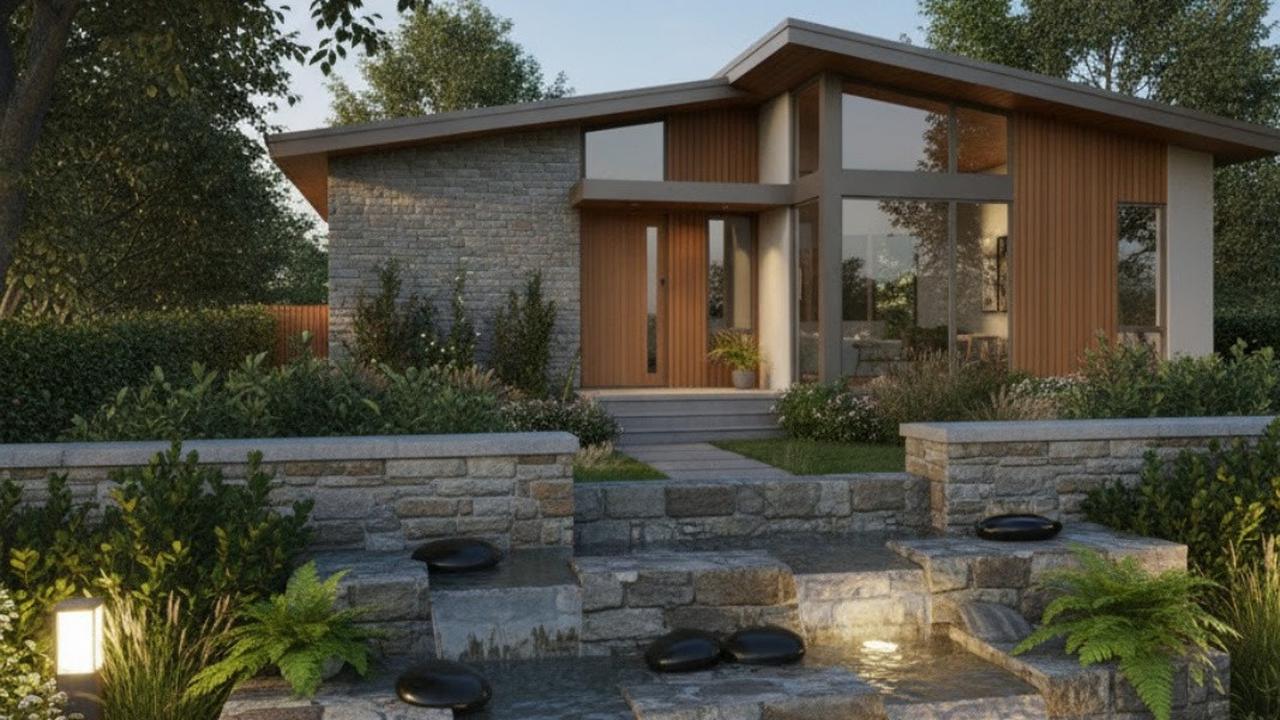 8 Model Taman Depan Rumah dengan Lampu Sorot Estetik dan Anti Ular, Penataan Estetik Lindungi Hunian