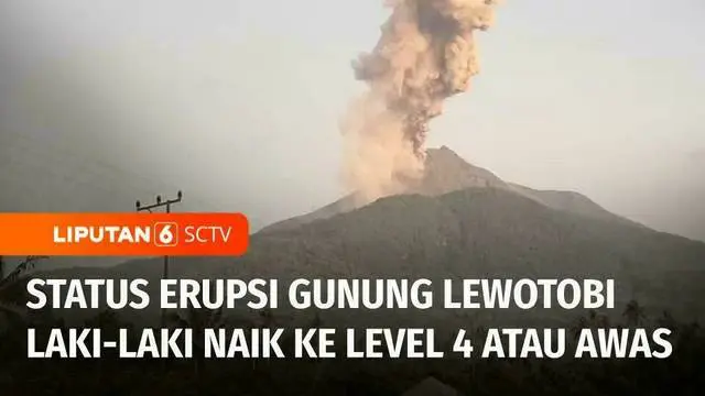 VIDEO: Erupsi Gunung Lewotobi, 10 Orang Tewas dan Tim SAR Terus Lakukan Tanggap Darurat