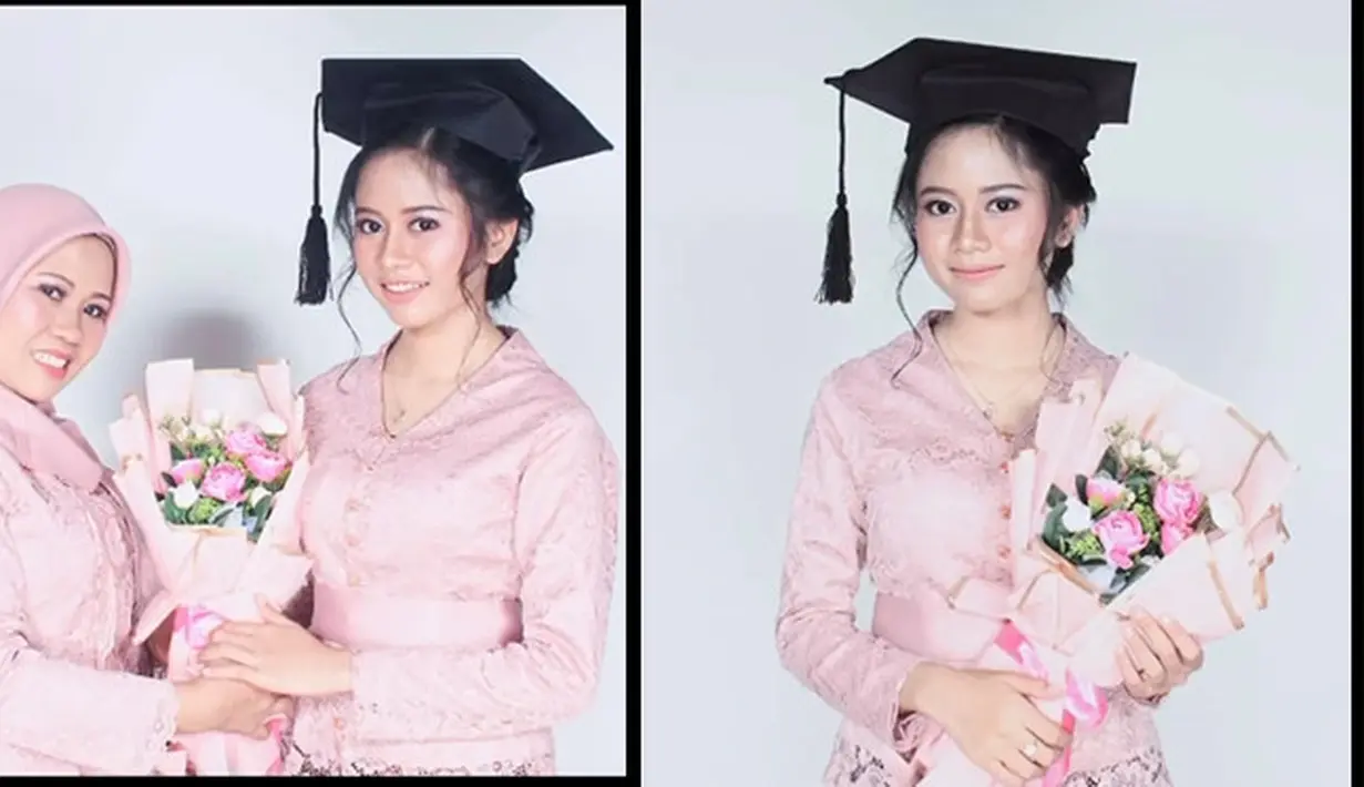 Sus Rini pengasuh Rafathar Malik Ahmad alias Cipung sedang pulang kampung. Selain berkumpul dengan keluarga karena lebaran tak bisa mudik, Sus Rini juga membagikan momen mendampingi putrinya wisuda. Berikut beberapa potretnya. [Instagram/riniperdiyanti]