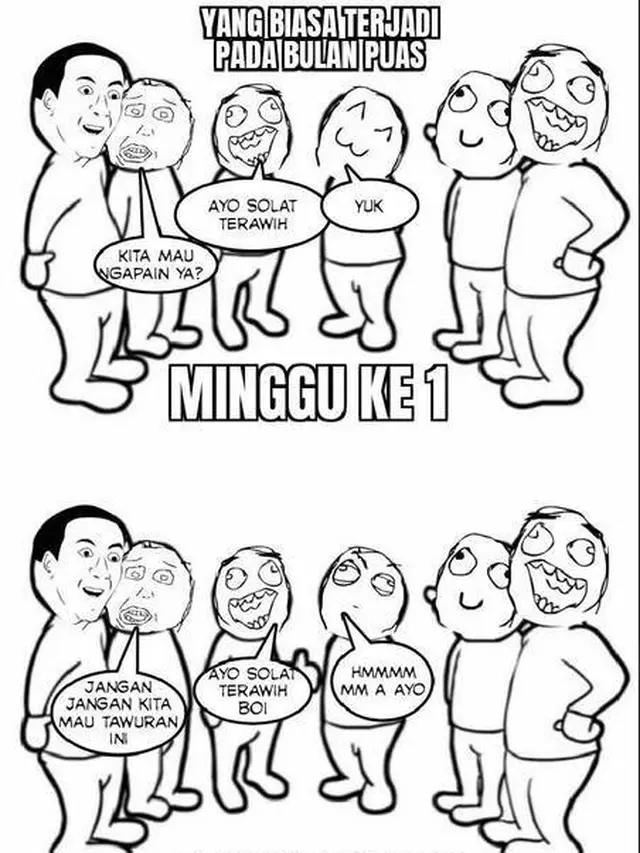 7 Meme Kocak Aktivitas Saat Ramadan Ini Bikin Nyengir
