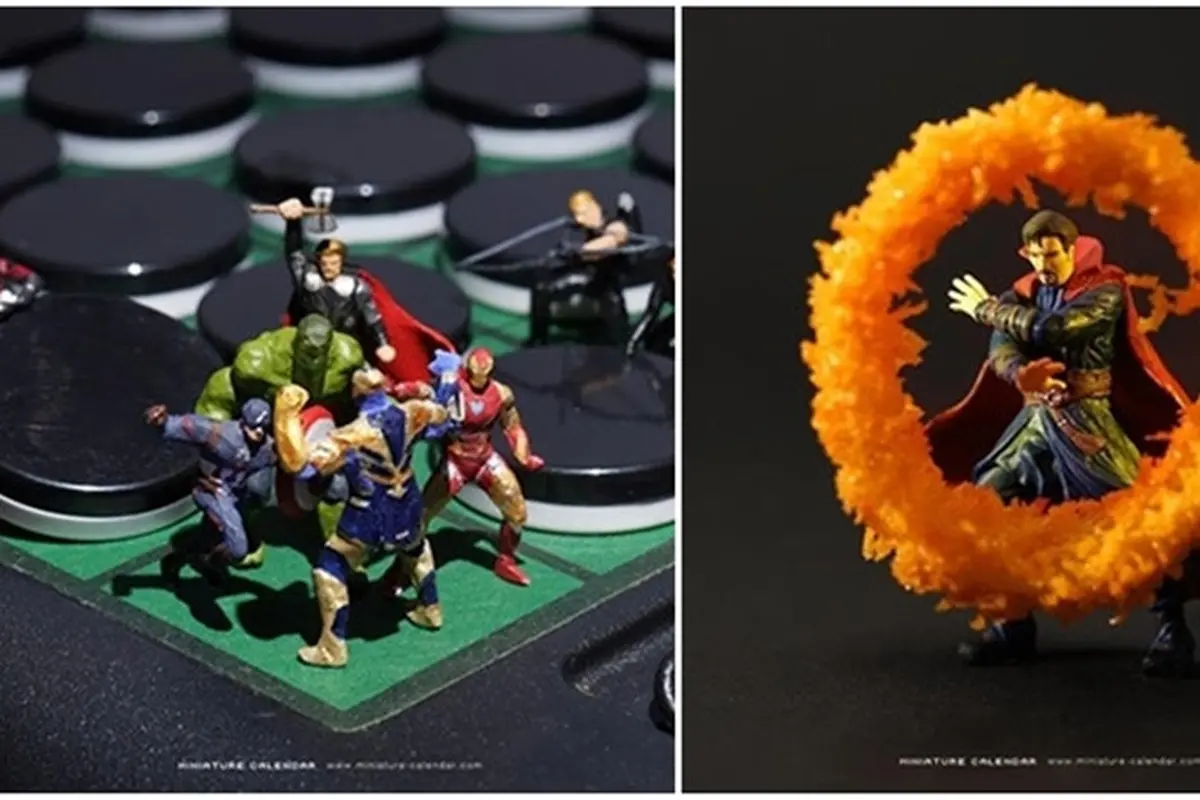 Action Figure Mini Avengers Ini Seperti Perankan Aksi dalam Film