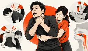 Infografis: Tahapan Pertolongan Saat Tersedak