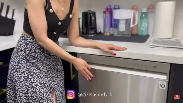 Gisela Memasang Dishwasher untuk Kepraktisan Sehari-Hari