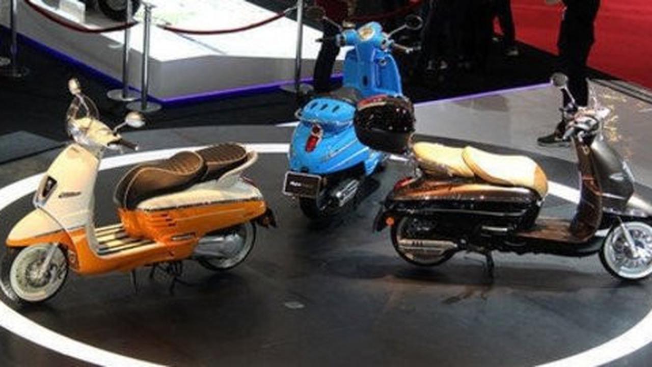 Skutik Peugeot Django jadi motor baru terbaik di IIMS 2015