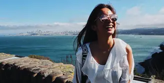 Selama 10 hari Kirana Larasati mengisi liburan di Amerika Serikat belum lama ini. Beberapa tempat disambangi Kirana yang tak mengajak buah hatinya. Ia bersama dengan teman-temannya. (Instagram/kiranalarasati)