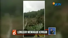 Longsor ini terjadi di Dusun Dua, Desa Suka Maju Moholi, Kecamatan Gomo, Nias Selatan, dan dipicu oleh hujan deras selama dua hari terakhir.