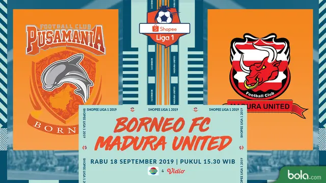 Borneo FC Vs Madura United