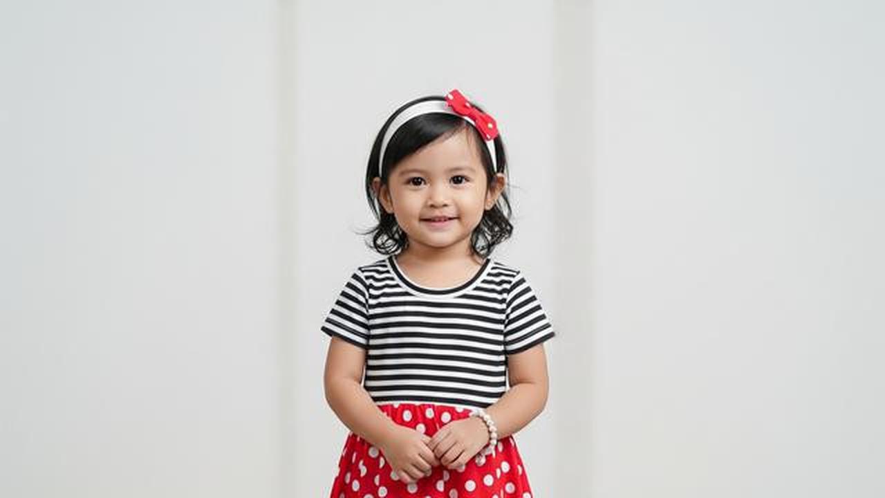 8 Model Baju Anak Perempuan 1-5 Tahun Motif Polkadot &amp; Stripe, Lucu dan Nyaman Dipakai
