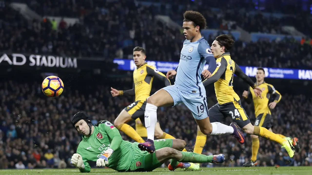 Manchester City Atasi Perlawanan Arsenal