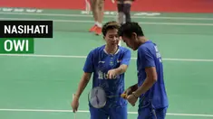 Berita video beragam gaya Liliyana Natsir saat memberi nasihat atau arahan kepada pasangannya Tontowi Ahmad ketika bertanding.
