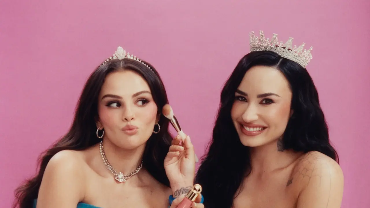 Delena Comeback, Selena Gomez Tampil Bak Little Princess dengan Tiara Rancangan Rinaldy A. Yunardi