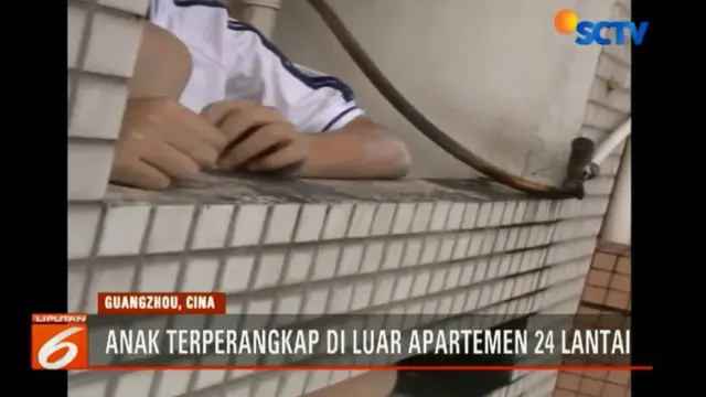 Dramatis, Petugas Damkar Selamatkan Anak yang Terjebak di Lantai 24