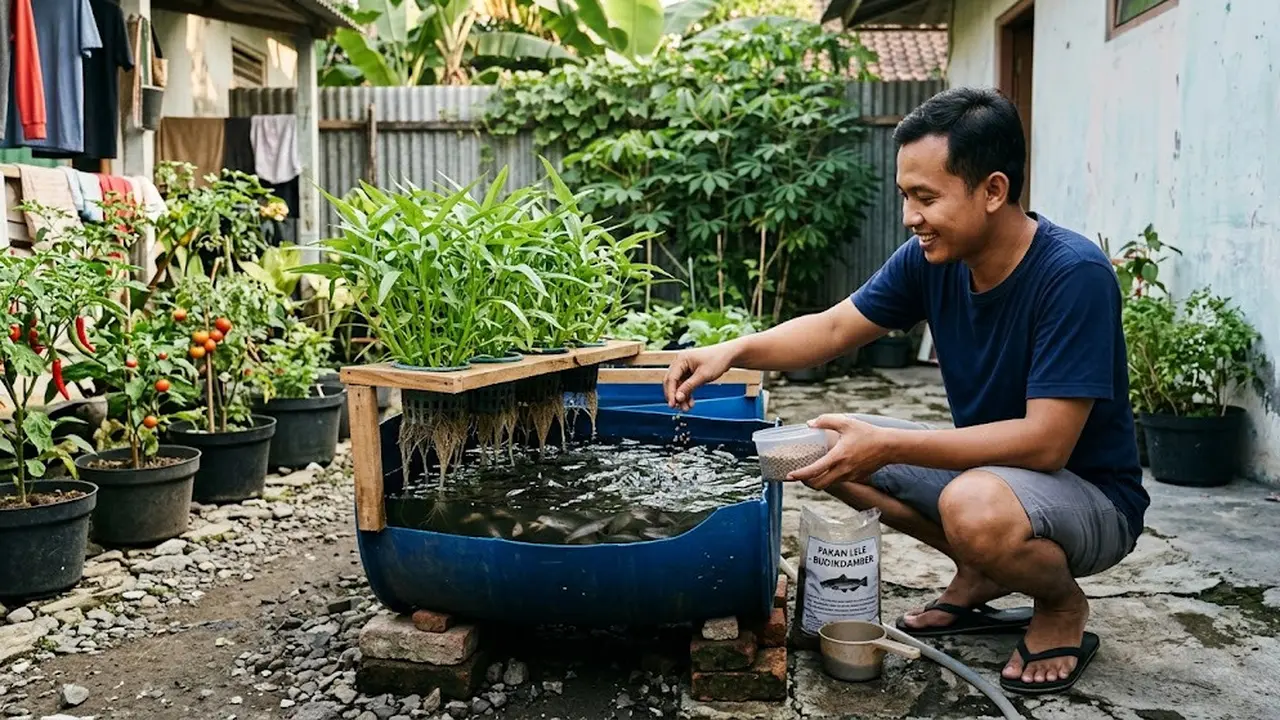 Cara Ternak Lele di Ember Budikdamber