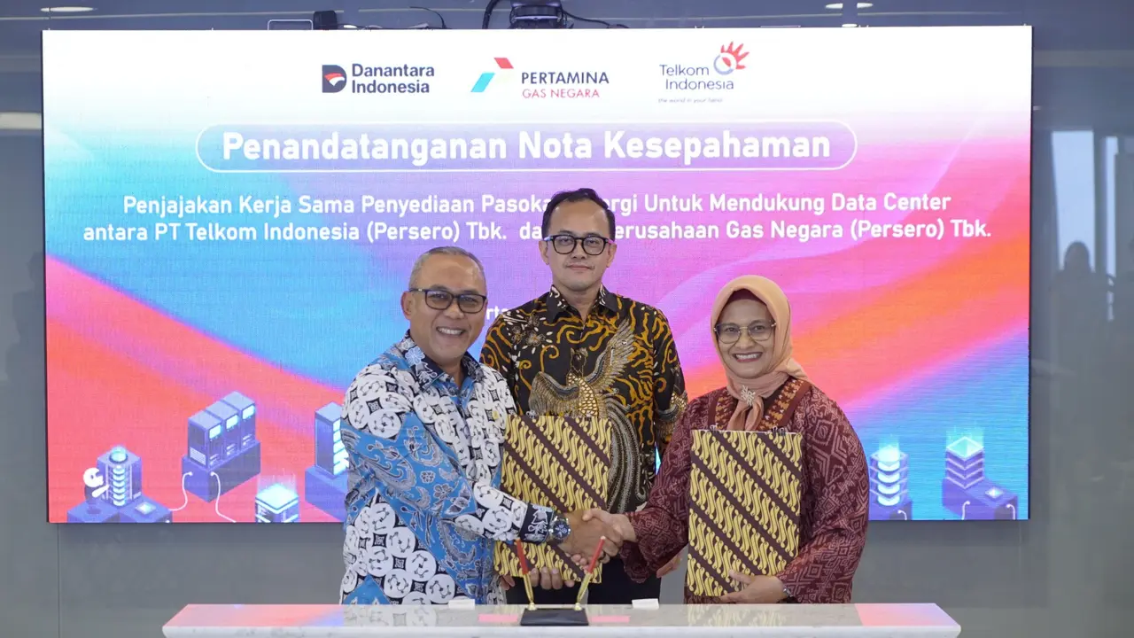 Sinergi Telkom Indonesia dan PGN Perkuat Ekosistem Green Digital Infrastructure Terintegrasi