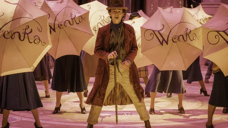 Sinopsis Film Wonka yang Dibintangi Timothée Chalamet dan Komedian Rowan Atkinson