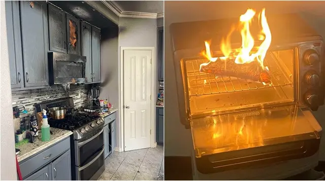 Potret gagal masak yang bikin alat dapur rusak. (sumber: reddit/fasada68/colombianfairy)