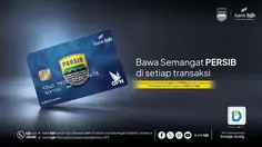 Bank BJB Rilis Kartu ATM Edisi PERSIB