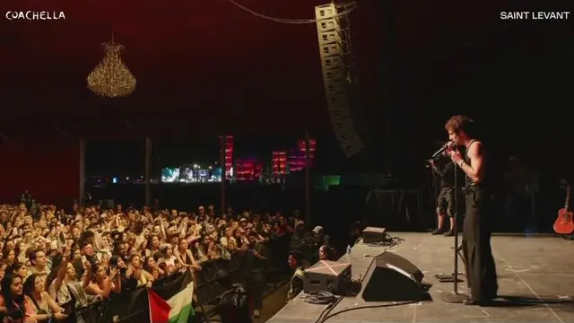 Saint Levant tampil di Coachella 2024