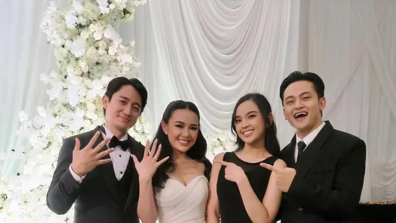 8 Potret Tamu Artis di Pernikahan Amanda Manopo dan Kenny Austin yang Digelar Privat