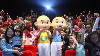 Nonton Bareng Film Upin Ipin The Movie di Blok M Square, Jakarta