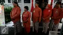 Petugas KPUD bersiaap siap menyambut kedatangan pasangan calon walikota dan wakil walikota Yogyakarta Imam Priyono-Ahmad Fadli mendaftarkan di KPUD kota Yogyakarta, Rabu (21/9).  (Liputan6.com/Boy Harjanto)